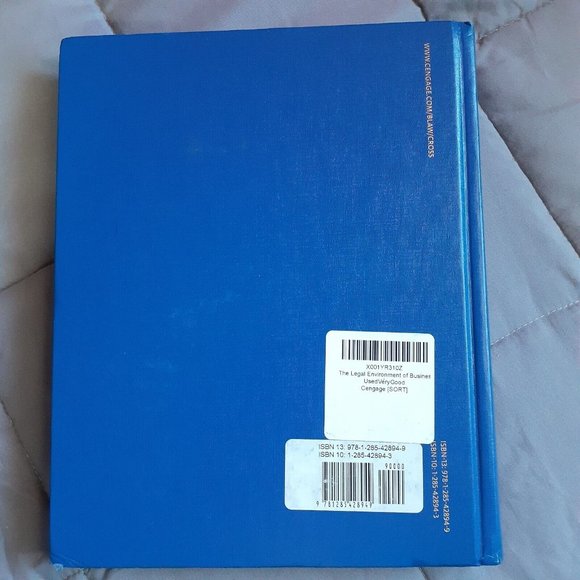 The Legal Environment Of Business Text And Cases 9th Edition Hardcover Book - Picture 2 of 10